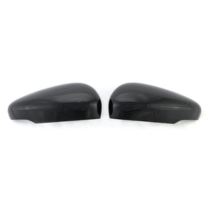 Trim Illusion - With Turn Signal Top Gloss Black Replacement Mirror Cover 20-24 Ford Escape 2 PCS