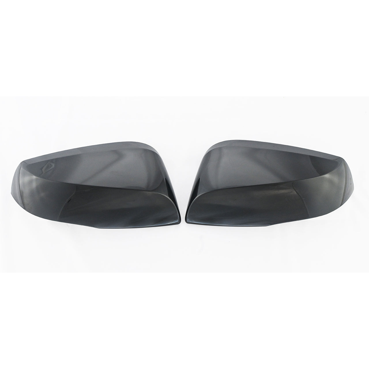 Trim Illusion - With Turn Signal Top Gloss Black Replacement Mirror Cover 16-23 Toyota Tacoma 2 PCS