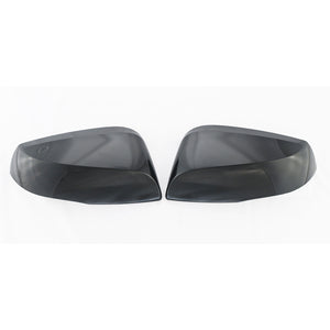 Trim Illusion - With Turn Signal Top Gloss Black Replacement Mirror Cover 16-23 Toyota Tacoma 2 PCS