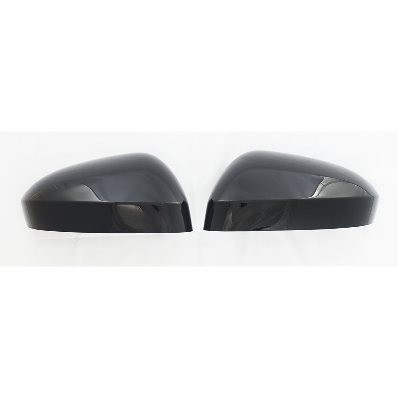 Trim Illusion - No Turn Signal Top Gloss Black Replacement Mirror Cover 21-23 Nissan Rogue 2 PCS