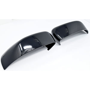 Trim Illusion - Top Gloss Black Replacement Mirror Cover 14-23 Jeep Cherokee, 17-23 Jeep Compass 2 PCS