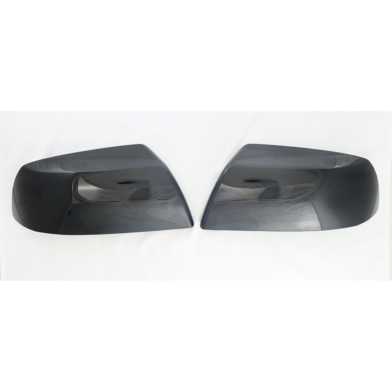 Trim Illusion - Top Gloss Black Replacement Mirror Cover 07-20 Toyota Sequoia, 07-21 Toyota Tundra 2 PCS