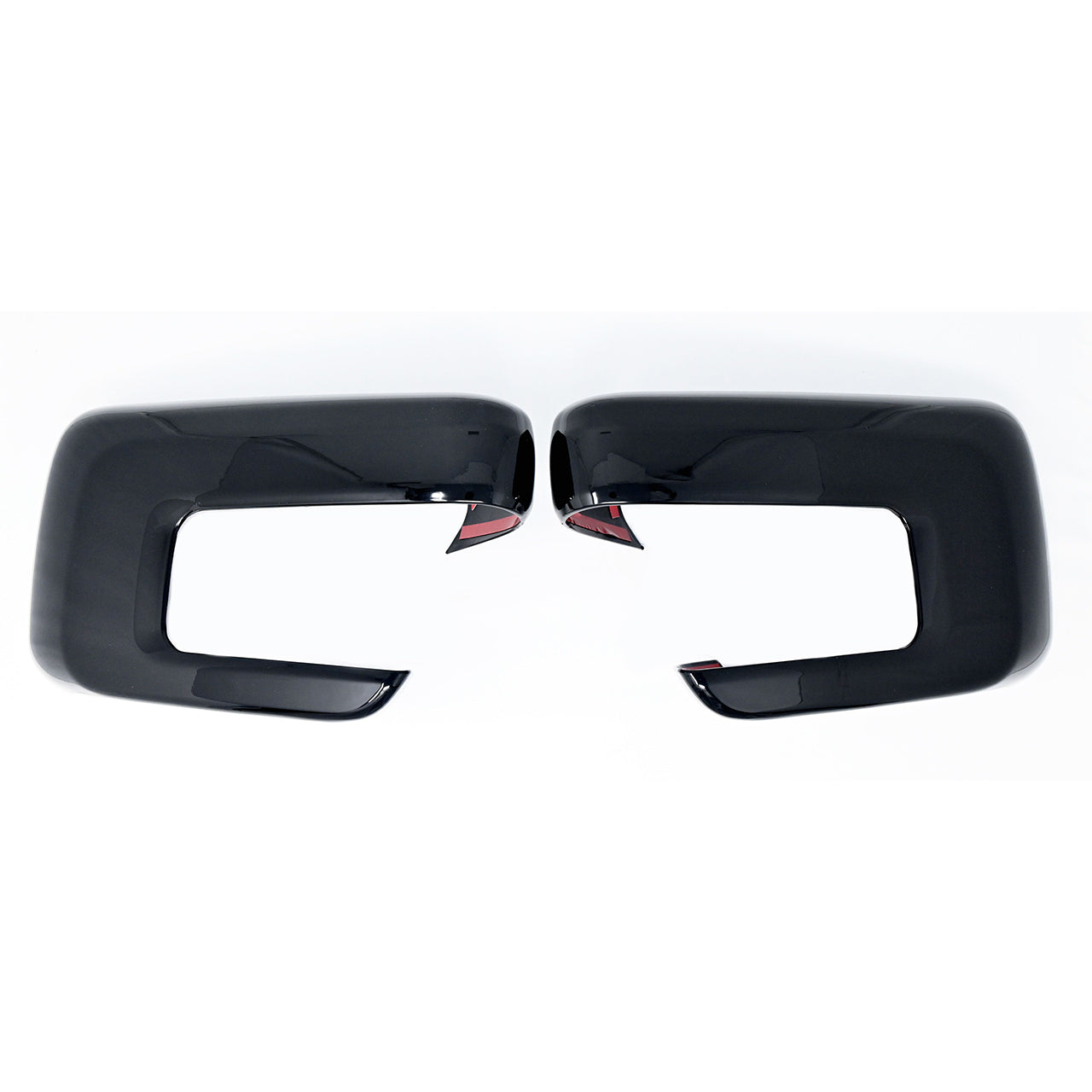 Trim Illusion -  With Turn Signal Top Gloss Black Tape-on Mirror Cover 21-24 Ford F-150 With or W/O Camera 2 PCS