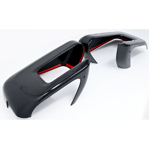 Trim Illusion -  With Turn Signal Top Gloss Black Tape-on Mirror Cover 21-24 Ford F-150 With or W/O Camera 2 PCS
