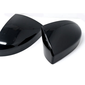 Trim Illusion W/ or W/O Turn Signal Gloss Black Tape-on Mirror Cover 22-23 Nissan Pathfinder 2 PCS