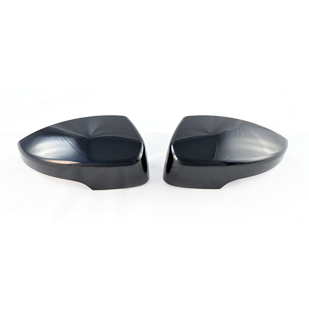 Trim Illusion - With Turn Signal Gloss Black Tape-on Mirror Cover 18-22 Ford EcoSport 2 PCS