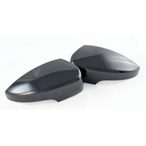 Trim Illusion - With Turn Signal Gloss Black Tape-on Mirror Cover 18-22 Ford EcoSport 2 PCS