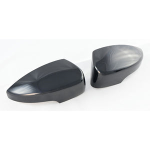 Trim Illusion - With Turn Signal Gloss Black Tape-on Mirror Cover 18-22 Ford EcoSport 2 PCS