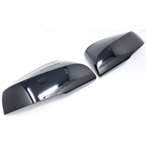 Trim Illusion - With Turn Signal Full Gloss Black Replacement Mirror Cover 20-24 Toyota Highlander, 22-24 Toyota Corolla Cross 2 PCS