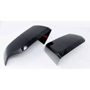 Trim Illusion - W/ or W/O Turn Signal Top Gloss Black Tape-on Mirror Cover 21-24 Chevrolet Suburban/Tahoe, 21-24 GMC Yukon/Yukon XL, 21-24 Cadillac Escalade 2 PCS