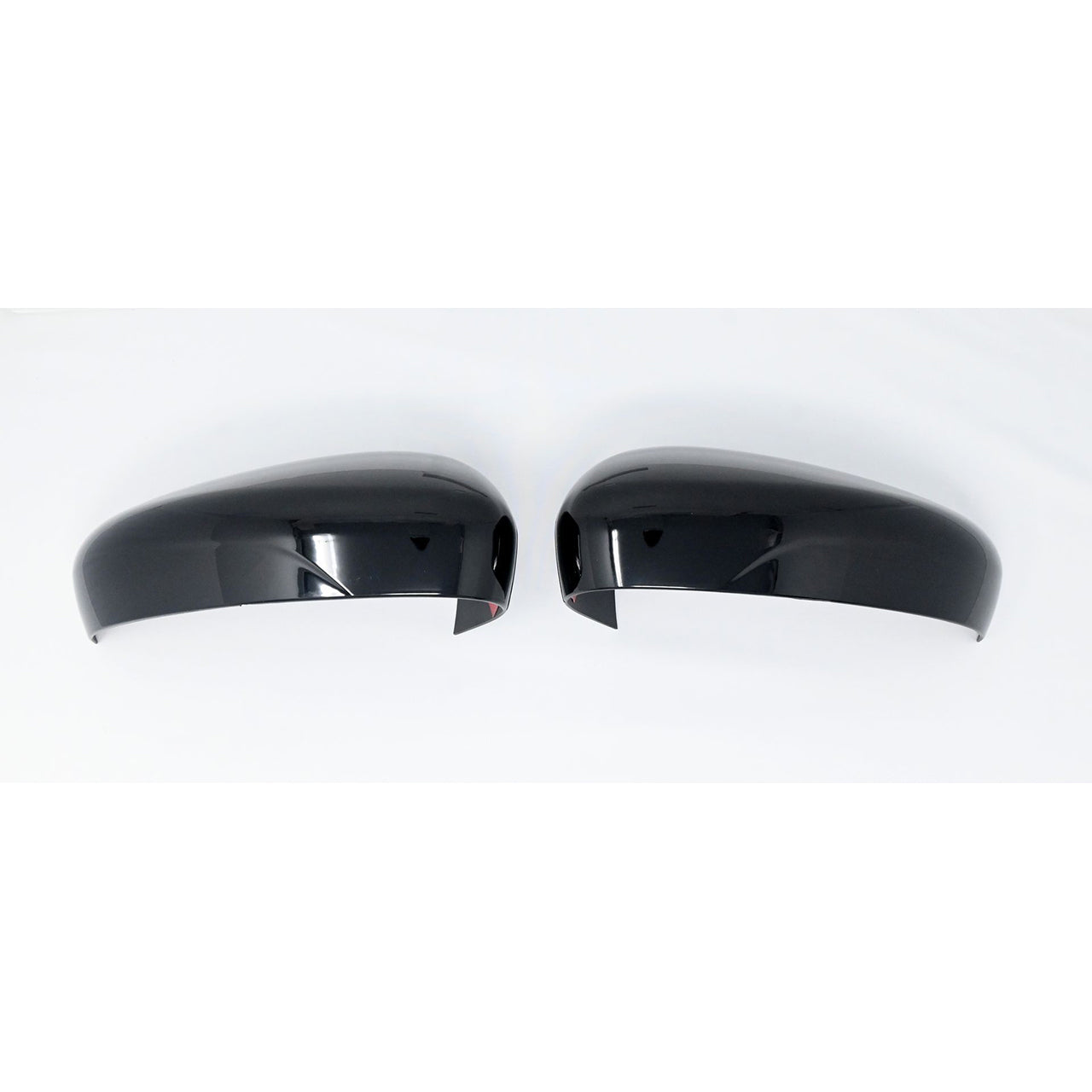 Trim Illusion - No Turn Signal Top Gloss Black Tape-on Mirror Cover 20-24 Ford Escape 2 PCS