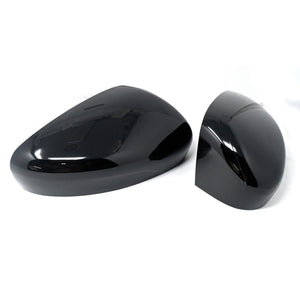 Trim Illusion - No Turn Signal Top Gloss Black Tape-on Mirror Cover 20-24 Ford Escape 2 PCS