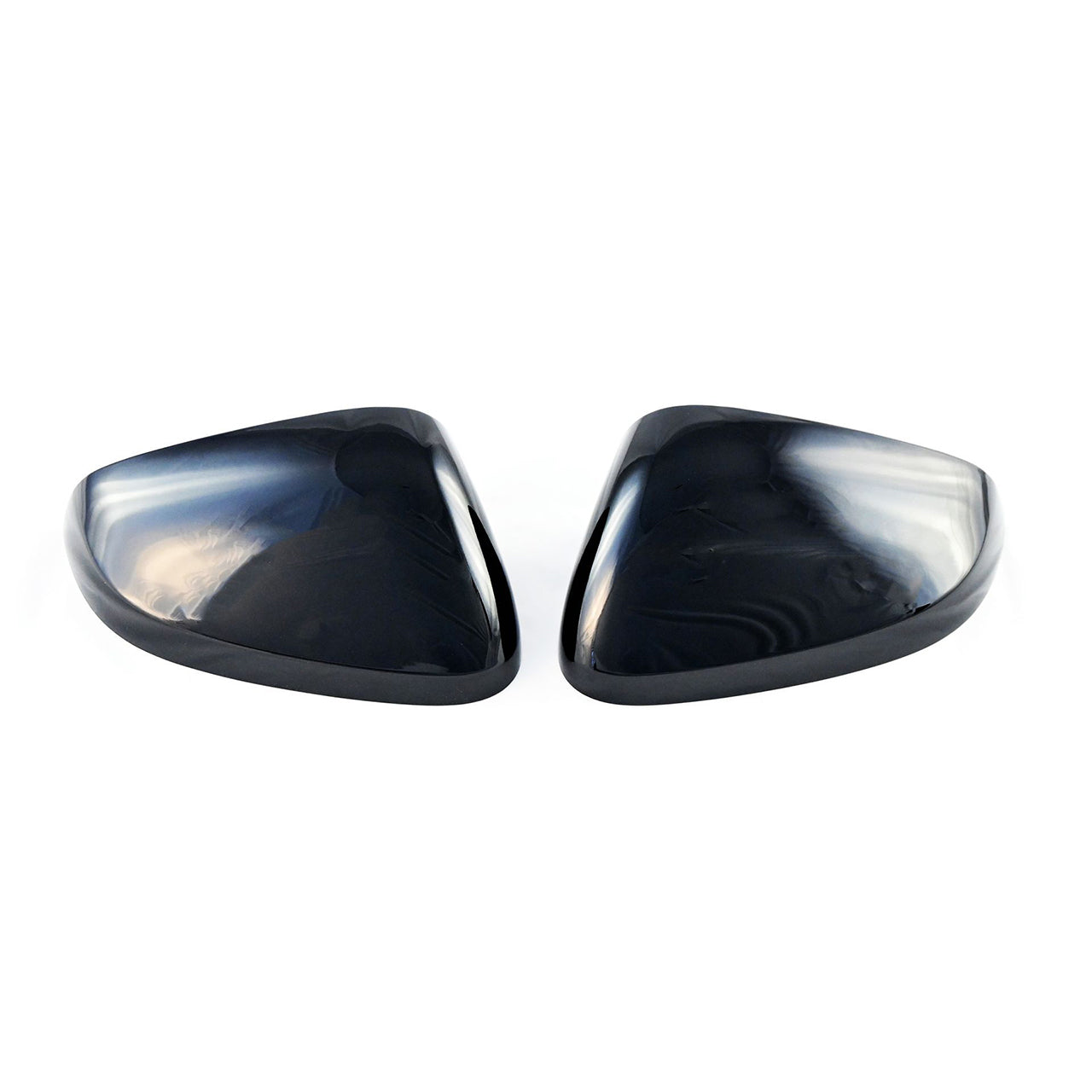 Trim Illusion - No Turn Signal Top Gloss Black Replacement Mirror Cover 21-24 Chevrolet Trailblazer 2 PCS