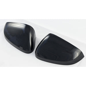 Trim Illusion - No Turn Signal Top Gloss Black Replacement Mirror Cover 21-24 Chevrolet Trailblazer 2 PCS