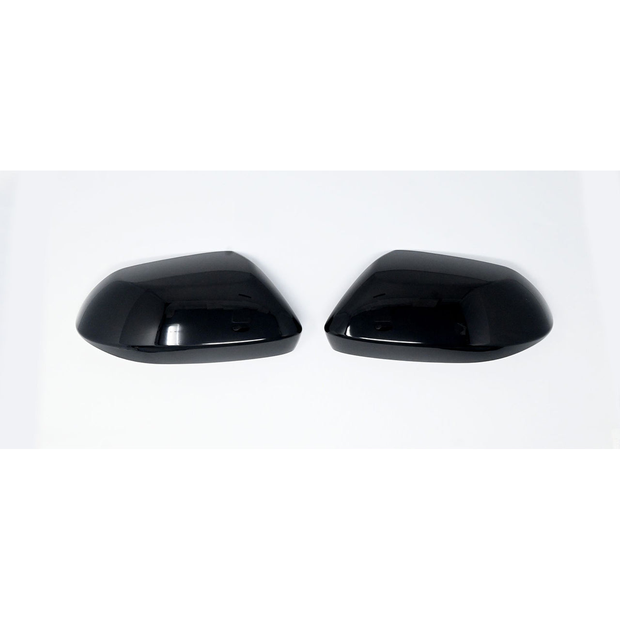 Trim Illusion - Top Gloss Black Tape-on Mirror Cover 18-23 Toyota Corolla Does not fit Hybrid 2 PCS