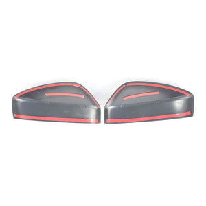 Trim Illusion - Top Gloss Black Tape-on Mirror Cover 17-24 Mazda CX-5, 16-23 Mazda CX-9 2 PCS