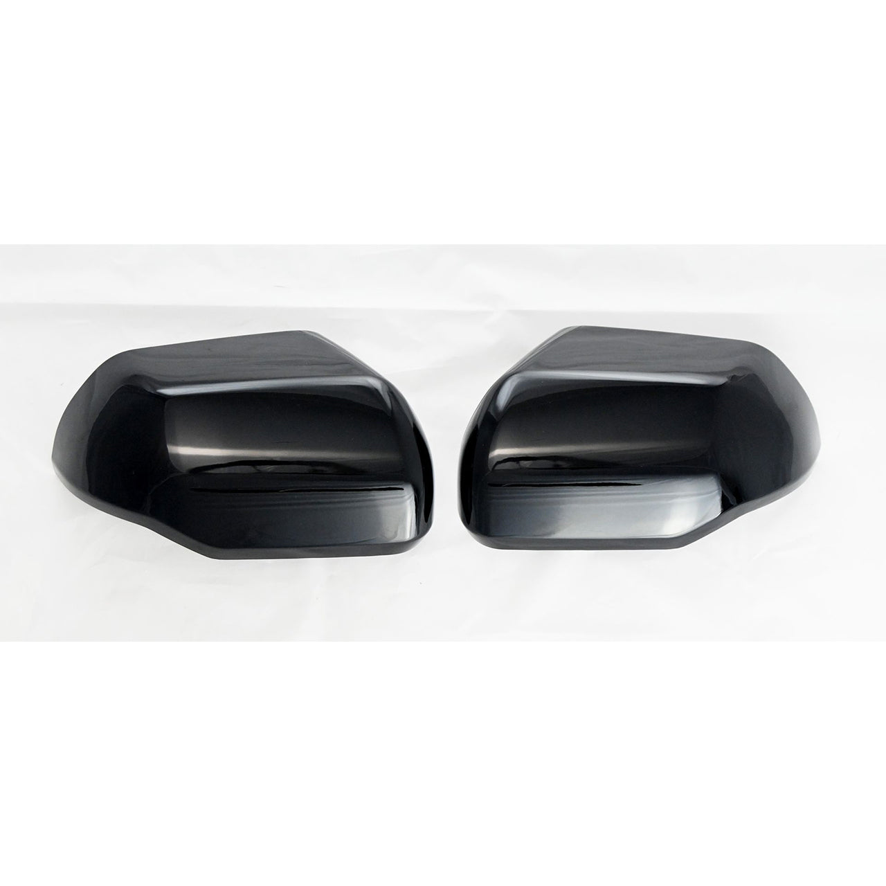 Trim Illusion - With Turn Signal Gloss Black Tape-on Mirror Cover 22-24 Toyota Tundra, 23-24 Toyota Sequoia 2 PCS