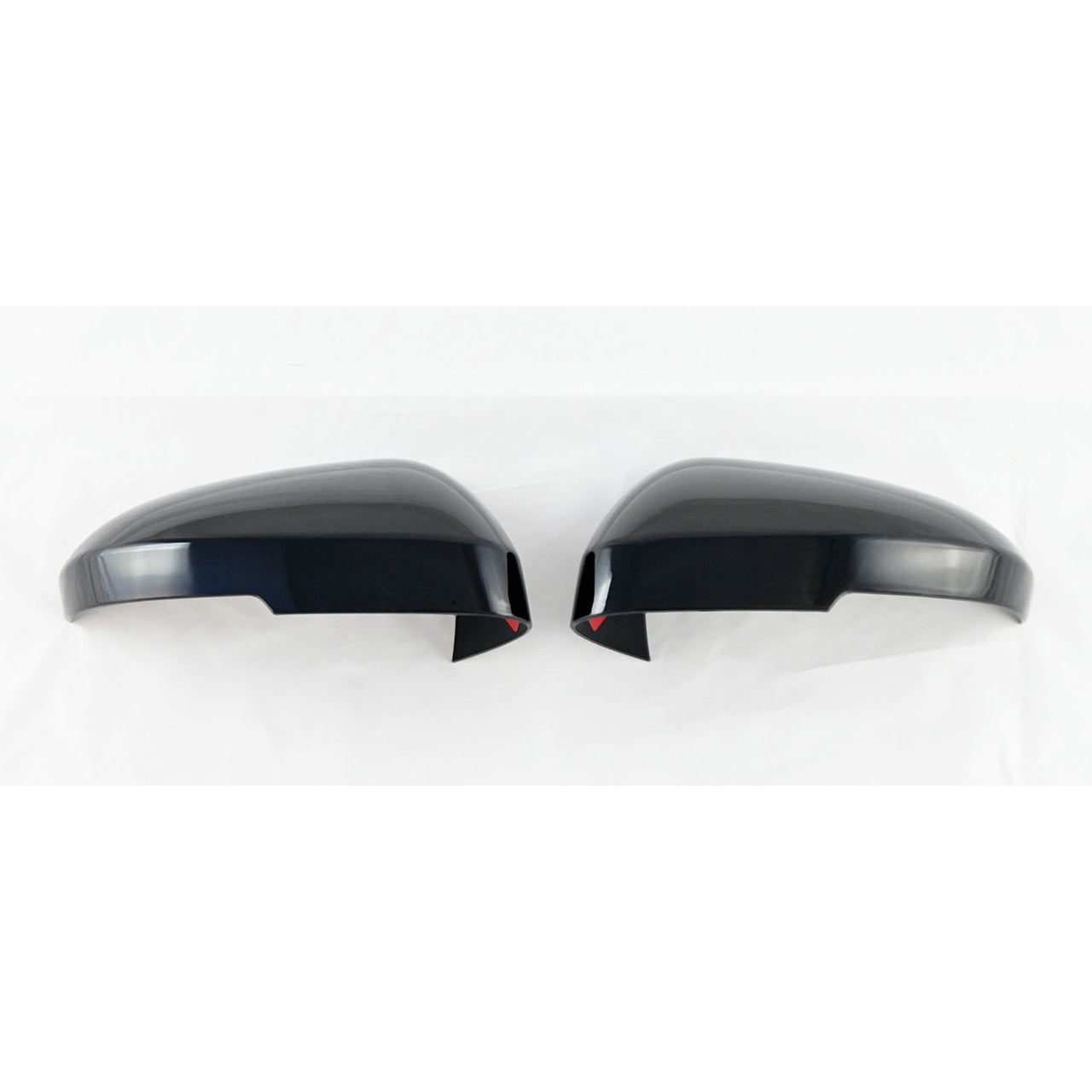 Trim Illusion - With Turn Signal Top Gloss Black Tape-on Mirror Cover 21-22 Nissan Rogue, 22-23 Mitsubishi Outlander/Outlander PHEV 2 PCS