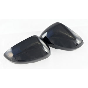 Trim Illusion - With Turn Signal Top Gloss Black Tape-on Mirror Cover 21-22 Nissan Rogue, 22-23 Mitsubishi Outlander/Outlander PHEV 2 PCS