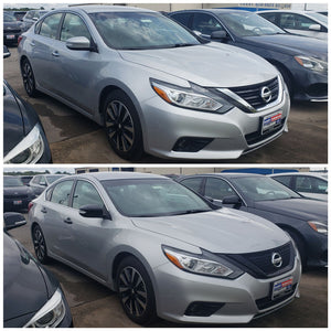 Trim Illusion - Mesh Gloss Black Tape-on Patented Grille Overlay 16-18 Nissan Altima S/SR/SV/SL 1 PC