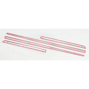 Trim Illusion - Chrome Tape-on Door Molding Set 4 PCS (SM100)
