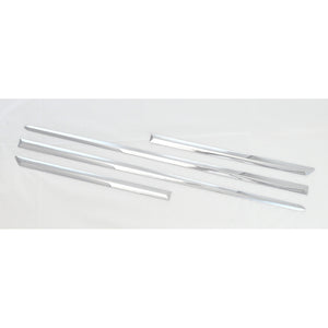 Trim Illusion - Chrome Tape-on Door Molding Set 4 PCS (SM100)