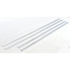 Trim Illusion - Chrome Tape-on Door Molding Set 4 PCS (SM103)