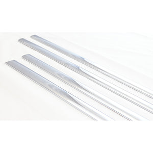 Trim Illusion - Chrome Tape-on Door Molding Set 4 PCS (SM103)