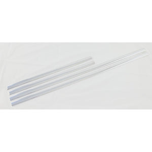 Trim Illusion - Chrome Tape-on Door Molding Set 4 PCS (SM105)