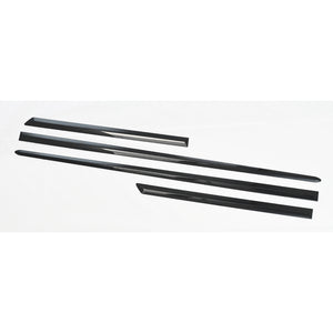 Trim Illusion - Gloss Black Tape-on Door Molding Set 4 PCS (SM6100BLK)