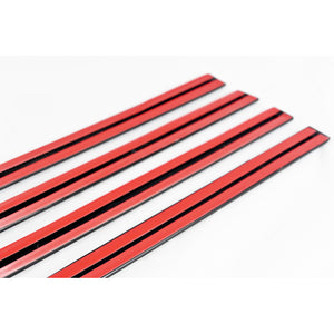 Trim Illusion - Gloss Black Tape-on Door Molding Set 4 PCS (SM6103BLK)