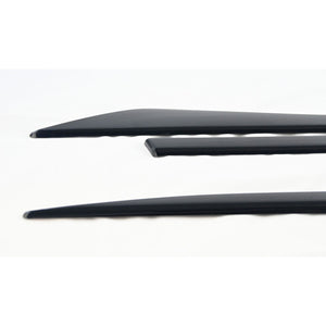Trim Illusion - Gloss Black Tape-on Door Molding Set 21-24 Nissan Rogue 4 PCS