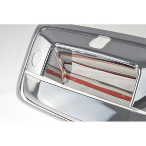 Trim Illusion - Chrome Tape-on Tailgate Handle Cover 14-18 Chevrolet Silverado 1500, 14-20 Chevrolet Colorado, 14-18 GMC Sierra 1500, 15-19 GMC Canyon 2 PCS
