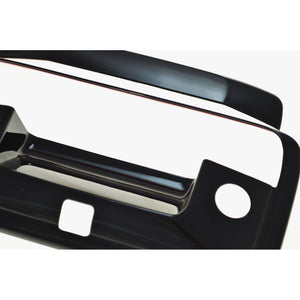 Trim Illusion - Gloss Black Tape-on Tailgate Handle Cover 14-18 Chevrolet Silverado 1500, 14-20 Chevrolet Colorado, 14-18 GMC Sierra 1500, 15-19 GMC Canyon 2 PCS