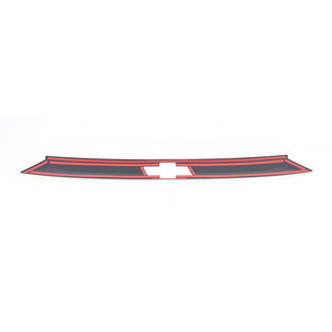 Trim Illusion - Gloss Black Tape-on Tailgate Trim Cover 18-23 Chevrolet Traverse 1 PC
