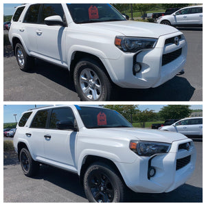 Trim Illusion - Top Gloss Black Tape-on Mirror Cover 13-18 Toyota RAV4, 14-23 Toyota 4Runner, 14-19 Toyota Highlander, 21-23 Toyota Venza 2 PCS