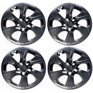 Trim Illusion - Gloss Black Patented Snap-on Wheel Cover Set 19-23 Toyota RAV4 4 PCS