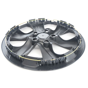 Trim Illusion - Gloss Black Patented Snap-on Wheel Cover Set 19-23 Toyota RAV4 4 PCS