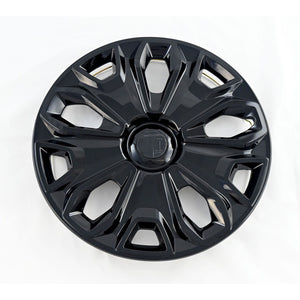 Trim Illusion - Gloss Black Patented Snap-on Wheel Cover Set 15-23 Ford Transit Connect 4 PCS