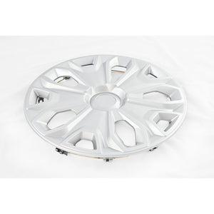 Trim Illusion - Silver Patented Snap-on Wheel Cover Set 15-23 Ford Transit Connect 4 PCS