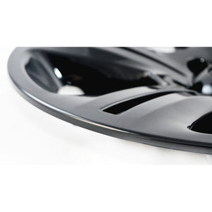 Trim Illusion - Gloss Black Patented Snap-on Wheel Skin Set 15-22 Dodge Charger 8 PCS