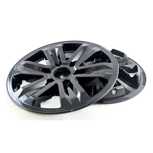 Trim Illusion - Gloss Black Patented Snap-on Wheel Skin Set 15-20 Ford F-150 8 PCS