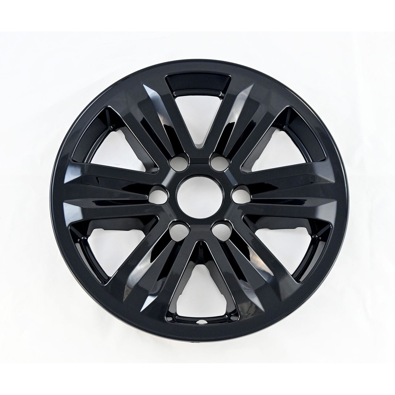 Trim Illusion - Gloss Black Patented Snap-on Wheel Skin Set 15-20 Ford F-150 8 PCS