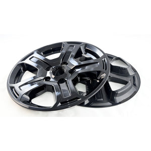 Trim Illusion - Gloss Black Patented Snap-on Wheel Skin Set 18-22 Jeep Wrangler 10 PCS