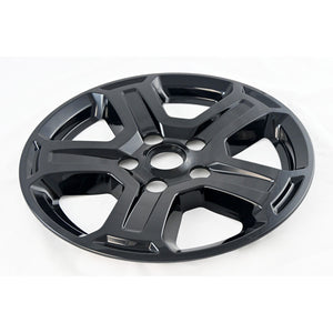 Trim Illusion - Gloss Black Patented Snap-on Wheel Skin Set 18-22 Jeep Wrangler 10 PCS