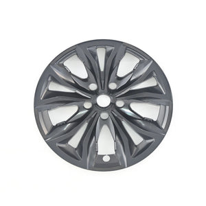 Trim Illusion - Gloss Black Patented Snap-on Wheel Skin Set 19-24 Chevrolet Malibu 10 PCS