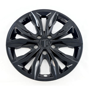 Trim Illusion - Gloss Black Patented Snap-on Wheel Skin Set 19-24 Chevrolet Malibu 10 PCS