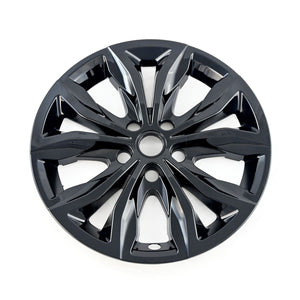 Trim Illusion - Gloss Black Patented Snap-on Wheel Skin Set 19-24 Chevrolet Malibu 10 PCS