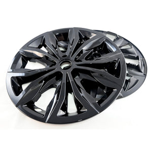 Trim Illusion - Gloss Black Patented Snap-on Wheel Skin Set 19-24 Chevrolet Malibu 10 PCS