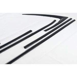 Trim Illusion - Gloss Black Tape-on Window Trim Set 22-24 Chevrolet Equinox 8 PCS